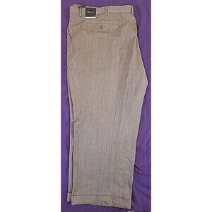 CM gold series pleated mens pants 60/30 Cuffed leg Poly/Rayon